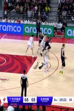 CBA常规赛第40轮 广东华南虎VS北京控股 20240307(陈广锐、苏坤雄)