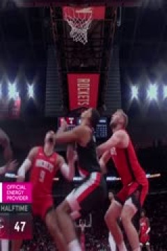 NBA常规赛 开拓者VS火箭 20240326