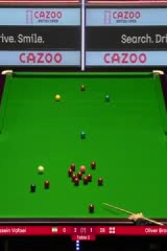 斯诺克奥利弗·布朗2-4侯赛因·瓦菲20230926