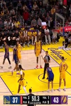 NBA夏季联赛 湖人VS勇士 20250706