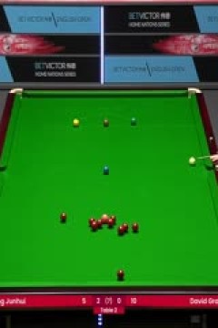 斯诺克丁俊晖4-1大卫·格雷斯20231003