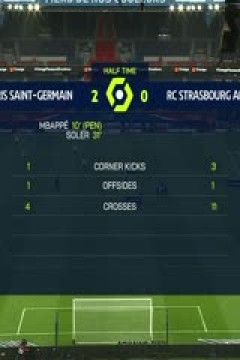 法甲 巴黎圣日耳曼vs斯特拉斯堡 20231021