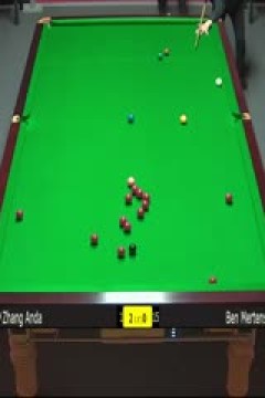 斯诺克张安达4-0本·米尔滕斯20230907