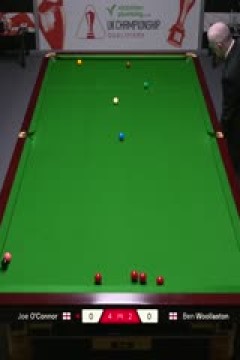 斯诺克英锦赛资格赛晋级轮乔·奥康纳5-6本·沃拉斯顿20251127