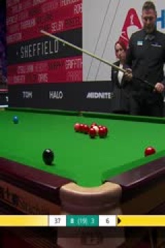 24-25赛季斯诺克世锦赛第一轮肖恩·墨菲10-4丹尼尔·威尔斯(第二阶段)20250423