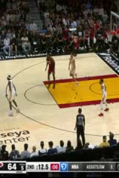 NBA常规赛 老鹰VS热火 20250227