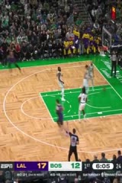 NBA常规赛 湖人VS凯尔特人 20250309