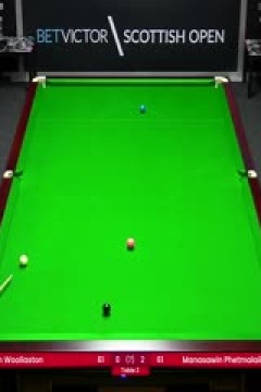 世界斯诺克巡回赛本·沃拉斯顿2-4马拉喀什20231031