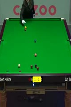 斯诺克江俊2-4罗伯特·米尔金斯20230925