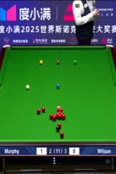 2025斯诺克西安大奖赛半决赛肖恩·墨菲6-4加里·威尔逊20251012