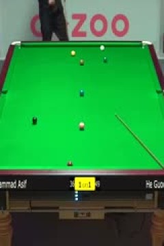 斯诺克贺国强4-1穆罕默德·阿西夫20230927