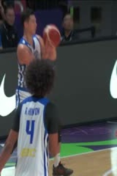 男篮亚洲杯四分之一决赛资格赛 中国台北VS约旦 20250812