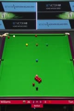 斯诺克马克·威廉姆斯4-1田鹏飞20231022(李照)