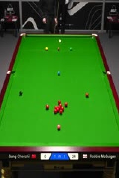 苏格兰公开赛资格赛巩晨智1-4罗比·麦圭根20251017