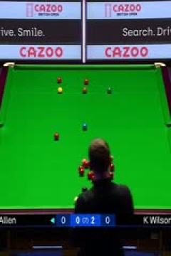 斯诺克凯伦·威尔逊4-0马克·艾伦20230927(李照)