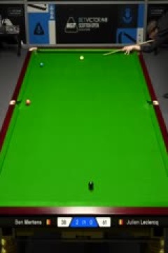 苏格兰公开赛资格赛本·米尔滕斯4-2朱利安·勒克莱尔20251015