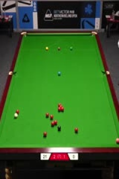 2025斯诺克北爱尔兰公开赛资格赛第二轮扎克·舒尔第4-3弗盖尔·奎因20250907