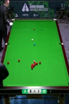 2025斯诺克沙特大师赛第二轮(112进80)哈里斯·塔希尔0-4菲拉克·阿贾博20250809