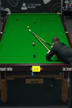 斯诺克威尔士公开赛杰克·琼斯4-2侯赛因·瓦菲20240215