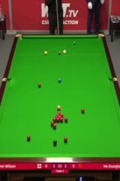 斯诺克凯伦.威尔逊4-5贺国强20230901