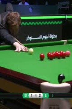 2025斯诺克沙特大师赛第二轮(112进80)斯坦·穆迪4-3利亚姆·海菲尔德(朱蒙)20250809