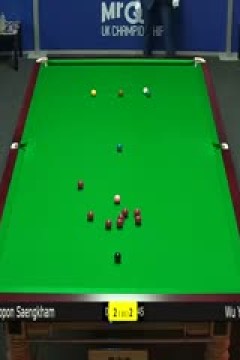 2023斯诺克英锦赛资格赛晋级轮吴宜泽4-6诺鹏·桑坎姆20231122