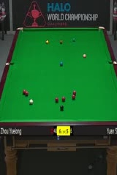 24-25赛季斯诺克世锦赛资格赛Day9 周跃龙10-5袁思俊(第二阶段) 20250416