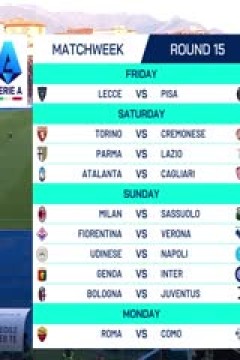 意甲联赛 比萨VS帕尔马 20251208