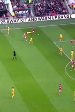 足总杯第三轮比赛 布里斯托尔城VS狼队 20250111