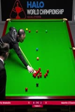 24-25赛季斯诺克世锦赛资格赛Day9 马丁·奥唐奈2-10克里斯·韦克林(第二阶段) 20250416