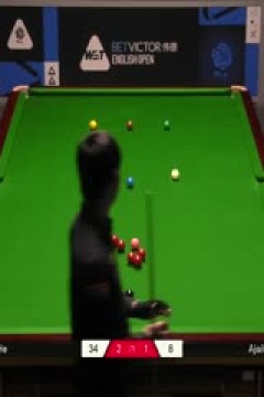 2025斯诺克英格兰公开赛贺国强4-3法拉赫·阿贾布20250915