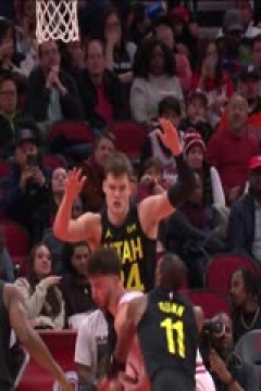 NBA常规赛 爵士VS火箭 20240121