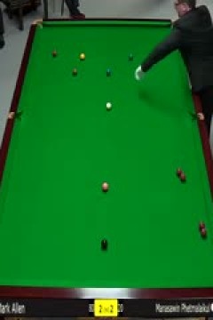 2024斯诺克德国大师赛资格赛马克·艾伦5-4马拉喀什20240129