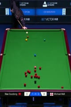 斯诺克苏格兰公开赛第一轮64进32肖国栋4-3迈克尔·霍尔特(乔迁)20251216