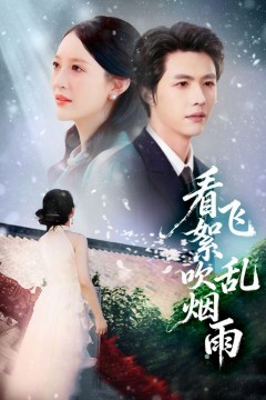 看飞絮吹乱烟雨